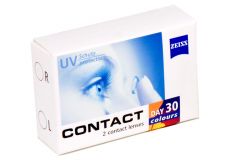 цветные линзы Contact day 30 colors One-tone (2 шт.)
